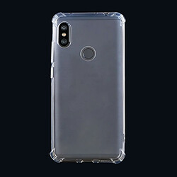 Wewoo Coque Souple Pour Xiaomi Redmi Note 6 Étui en TPU transparent ultra-mince à quatre angles