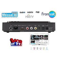 Avis Aston Récepteur satellite MEOSAT HD FRANSAT Connect Wifi intégré PVR USB HDMI