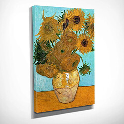 Acheter EPIKASA Impression sur Toile Van Gogh Les Tournesols, Orange, Polyester, 50x3x70 cm