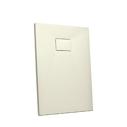 Avis Arati Bath And Shower Receveur de douche rectangulaire à l'italienne 100x80 Stone, Couleur: Beige