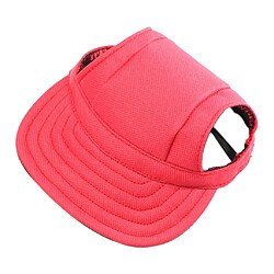 Acheter Petit Chien Chat Chaton Casquette De Baseball Sangle Pour Le Cou Chapeau Capeline S Rouge