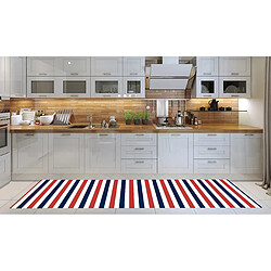 Alter Chemin de cuisine, 100% Made in Italy, Tapis résistant aux taches avec impression numérique, Tapis antidérapant et lavable, Modèle Brysen, cm 280x52