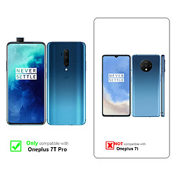 Cadorabo Coque OnePlus 7T PRO Etui en Brun