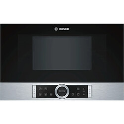 Micro-ondes encastrable 21l 900w inox - bfl634gs1 - BOSCH