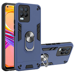 Coque en TPU 2-en-1, antichoc avec béquille à anneau pour voiture saphire pour votre Realme 8/8 Pro