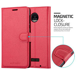 Cadorabo Coque Motorola MOTO Z FORCE Etui en Rouge