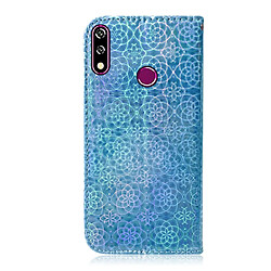 Avis Wewoo Housse Coque Pour LG W10 couleur unie boucle magnétique coloré horizontale étui en cuir PU avec titulaire et fentes cartes et portefeuille et lanière bleu