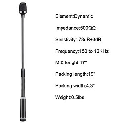 Acheter Universal Microphone DJ dynamique professionnel pour mixeur Disque spécial Crier Micro Flux KTV Bar Microphone DJ | Microphone