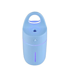 Wewoo Humidificateur d'Air bleu 1.5W - 2W 175ML Mini Portable USB Ions Négatifs Beauté et Instrument Supplément d'Eau avec Coloré LED Lumière