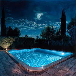 Ledkia Spot LED Piscine en Saillie Inox Submersible 12V AC/DC IP68 35W IP68 Blanc froid 6000K pas cher