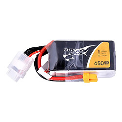 Pack daccus de modélisme (LiPo) 14.8 V 650 mAh Tattu TA-75C-650-4S1P 75 C Softcase XT30