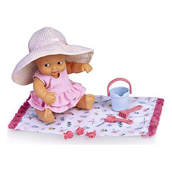 Bébé poupée Famosa Barriguitas Plage (14,5 cm)