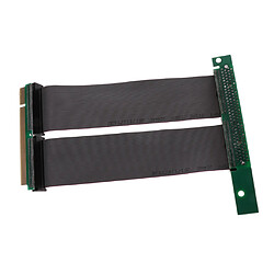 Carte D'extension PCI Riser 1Slot 32bit avec Câble Flexible 15cm pour 1U / 2U