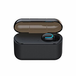 Universal Écouteurs Bluetooth 5.0 réels Écouteurs sans fil HBQ TWS Mouvements Écouteurs mains libres Écouteurs de jeux stéréo 3D avec microphone Boîte de recharge Écouteurs Bluetooth