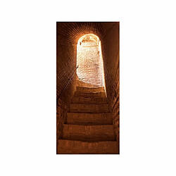 Paris Prix Papier Peint pour Porte Secret Stairs 210x100cm