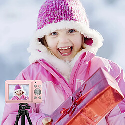 INF Appareil photo 44MP / 1080P / zoom 16x / lumière d'appoint Pink