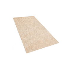 Beliani Tapis beige clair 80 x 150 cm DEMRE