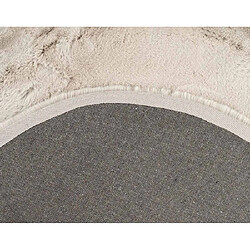 Avis Lisa Design Joy - tapis organique - fausse fourrure - beige