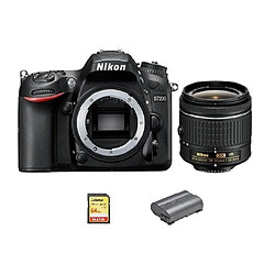 NIKON D7200 + AF-P DX 18-55mm F3.5-5.6G VR + 64GB SD card + EN-EL15B Battery