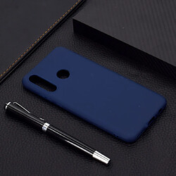 Wewoo Coque Souple Pour Huawei Honor 10i Candy Color TPU Case Bleu