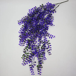 Avis Saules pleureurs tas plante artificielle Bouquet mariage Decor violet