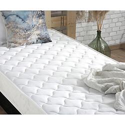 Idliterie Ensemble Matelas Ressorts Fermes biconiques SPECTRE + Sommier Made in France pas cher