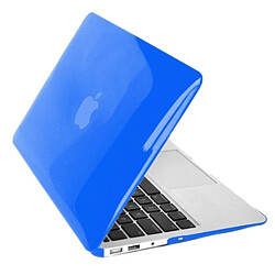 Avis Wewoo Housse Étui bleu foncé pour MacBook Air 13,3 pouces 4 en 1 Crystal Hard Shell de protection en plastique avec protecteur d'écran et de la du clavier bouchons anti-poussière