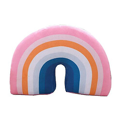 Universal Enfants arc-en-ciel u forme oreiller coude coude coussin soutient enfant sommeil peluche jouet toysï¼ˆpinkï¼ ‰ |