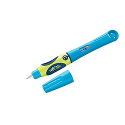 Avis Pelikan Griffix 820370 Stylo plume pour gaucher avec capuchon rotatif Neon FreshBlue