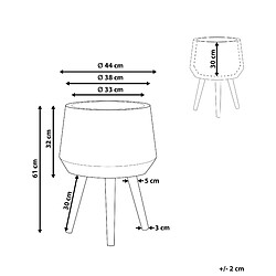 Avis Beliani Cache-pot MALAKI Céramique 44 cm