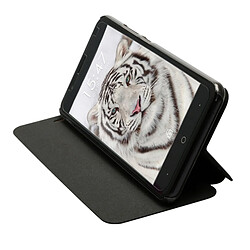 Wewoo Coque noir Ulefone Tiger Printemps Texture horizontale Flip étui en cuir avec support pas cher