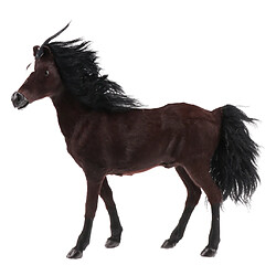 Avis simulation peluche cheval en peluche animal peluche décor à la maison ornement