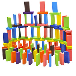 Jouet pour enfant,Domino Jeu Jouet,Jouet en bois,jouet Domino,Domino coloré,jeux construction,enfant Domino,Domino,jouet bois,Domino bois