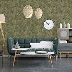 Avis DUTCH WALLCOVERINGS Papier peint Joelle Vert et doré