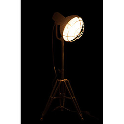 Avis Dansmamaison Lampe Sur Pied Ronde Metal Gris 93 cm