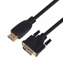 Avis HDMI-DVI Cle 1.8 m. gold platted, DVI 24+1