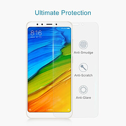 Wewoo Verre trempé 50 PCS pour Xiaomi Redmi 5 0.26mm 9H Surface Dureté 2.5D Antidéflagrant Film d'Écran, Aucun Emballage de Détail pas cher