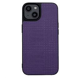 Coque en TPU + PU VILI anti-chute pour votre iPhone 14 - violet