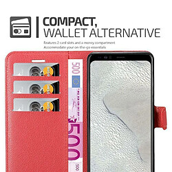 Cadorabo Coque Google PIXEL 4 XL Etui en Rouge pas cher