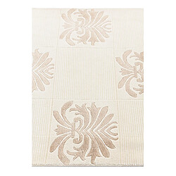 Vidal Tapis de couloir en laine 399x99 beige Darya pas cher