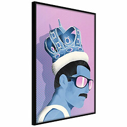 Paris Prix Affiche Murale Encadrée King of Music 20 x 30 cm Noir