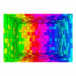 Paris Prix Papier Peint Rainbow Cube 105 x 150 cm