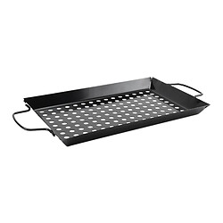 Camping Grill Topper Barbecue Griller Casseroles Non-Bâton Barbecue Plateaux avec Poignées pour La Viande, Légumes, et Fruits de Mer Cuisson Des