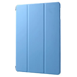 Etui en PU stand en trois volets + pc bleu pour votre Apple iPad 9.7 (2017)