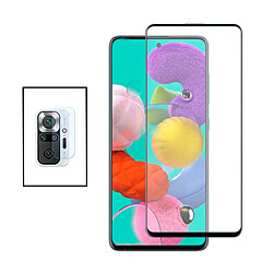 PHONECARE Kit Film Caméra Arrière + Film de Verre Trempé 5D Full Cover pour Xiaomi Redmi Note 10