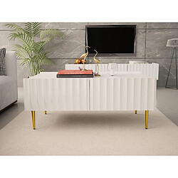 Avis Bestmobilier Ambre - table basse - 120 cm - style contemporain