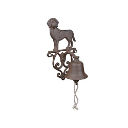 Cloche de porte en fonte Petit chien - Esschert Design