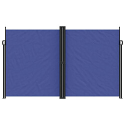 Avis Maison Chic Auvent latéral rétractable | Store latéral | Brise-vue latéral bleu 200x1000 cm -GKD98619