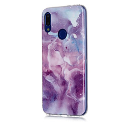 Wewoo Coque Souple Pour Xiaomi Redmi Note 7 Motif de dessin coloré IMD Workmanship Étui de protection en TPU étoile violette