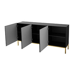 Avis Bestmobilier Celeste - buffet bas - 160 cm - style contemporain